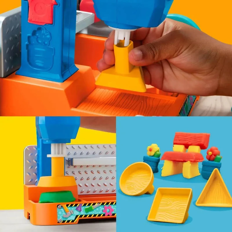 Play-Doh Stamp and Saw Tool Bench Playset