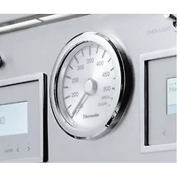 5.7 Cu. Ft. Stainless Freestanding Dual Fuel Smart Range