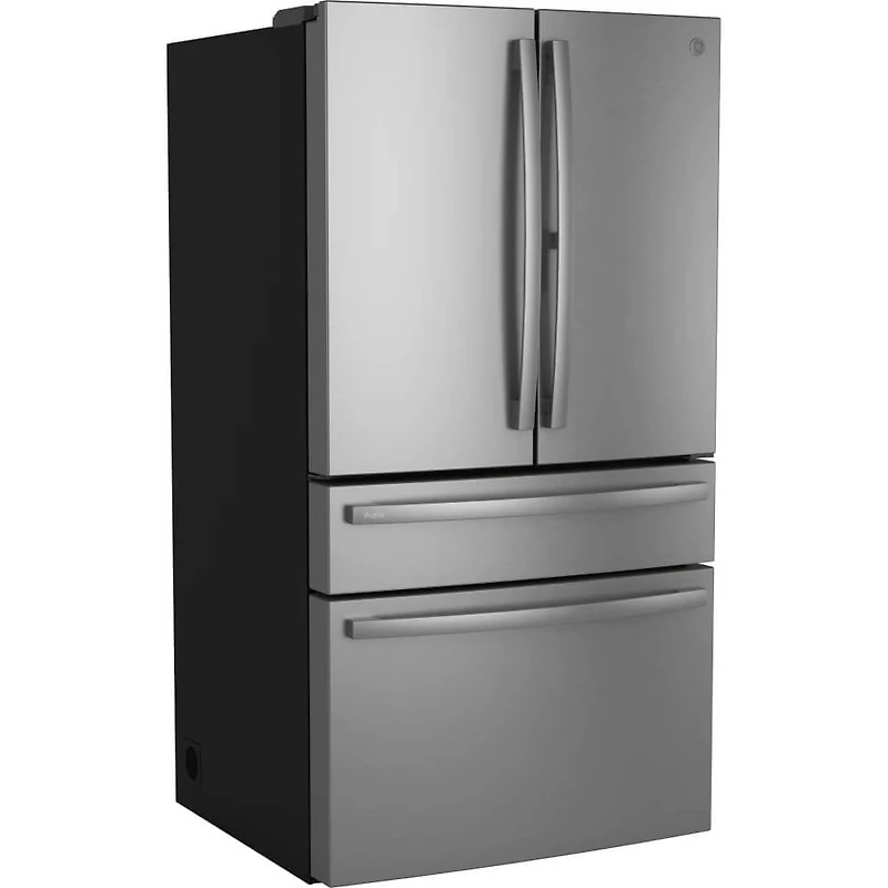 23.2 Cu. Ft. Stainless 4 Door French Door Counter Depth Refrigerator