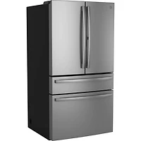 23.2 Cu. Ft. Stainless 4 Door French Door Counter Depth Refrigerator