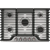 30 inch Stainless 5 Burner Gas Cooktop
