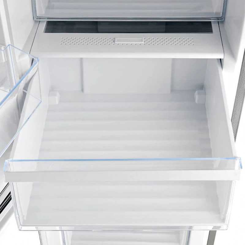 10.8 Cu. Ft. Guardia Stainless Bottom Freezer Refrigerator