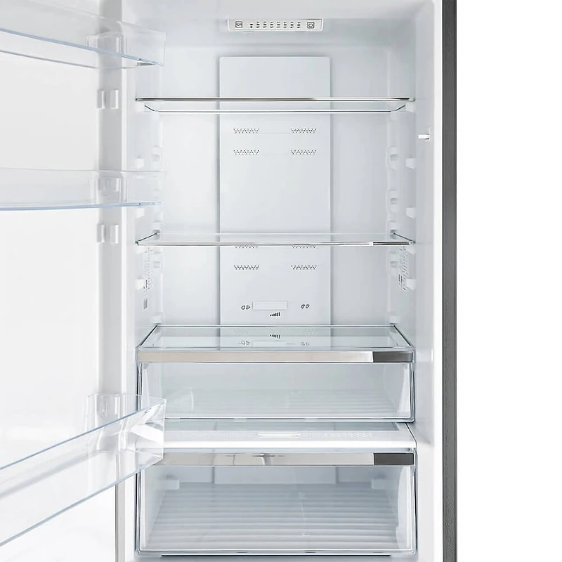 10.8 Cu. Ft. Guardia Stainless Bottom Freezer Refrigerator