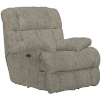 Cirrus Parchment Chaise Rocker Recliner - Beige