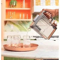 23.2 Cu. Ft. Stainless Counter-Depth 4-Door French Door Refrigerator