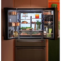 23.2 Cu. Ft. Stainless Counter-Depth 4-Door French Door Refrigerator