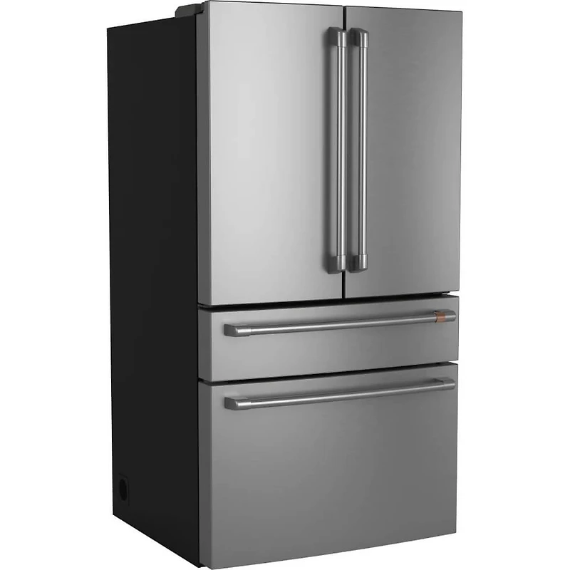 23.2 Cu. Ft. Stainless Counter-Depth 4-Door French Door Refrigerator