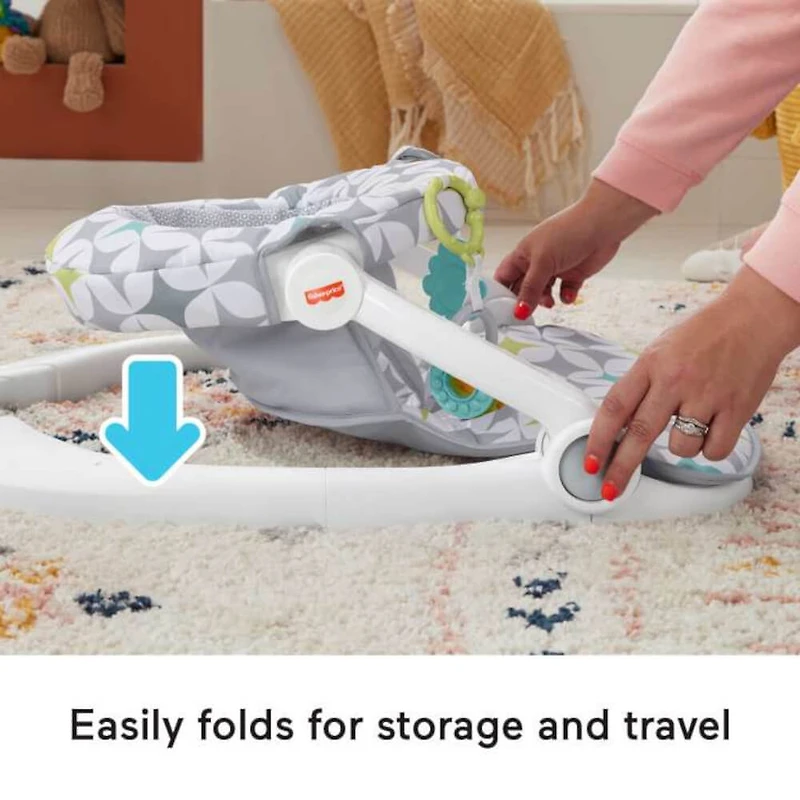 Sit-Me-Up Floor Seat Portable Baby Chair - Starlight Bursts