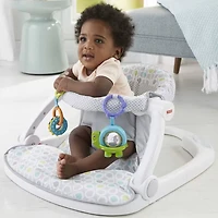 Sit-Me-Up Floor Seat Portable Baby Chair - Honeydew Drop