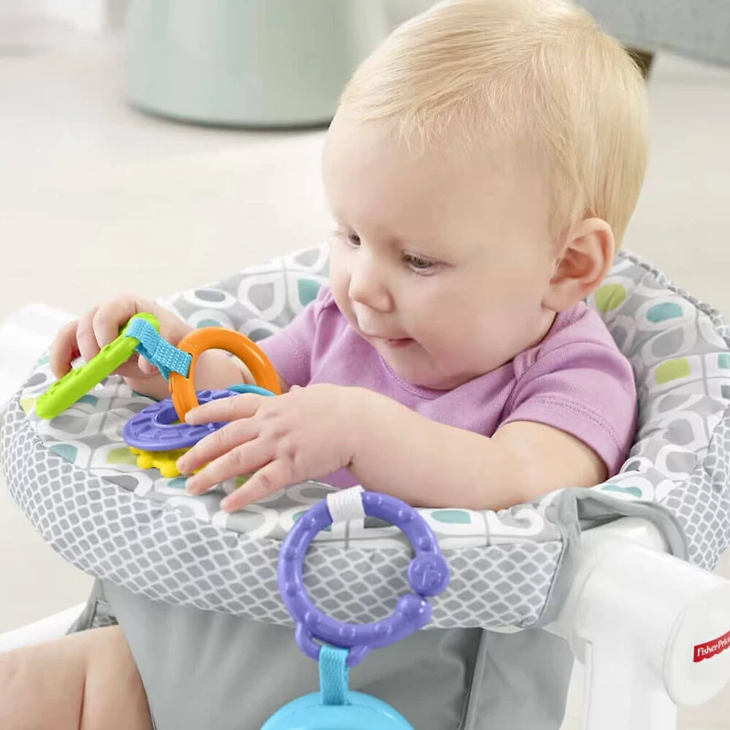 Sit-Me-Up Floor Seat Portable Baby Chair - Honeydew Drop