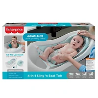 4-in-1 Sling N Seat Baby Bath Tub - Pacific Pebble
