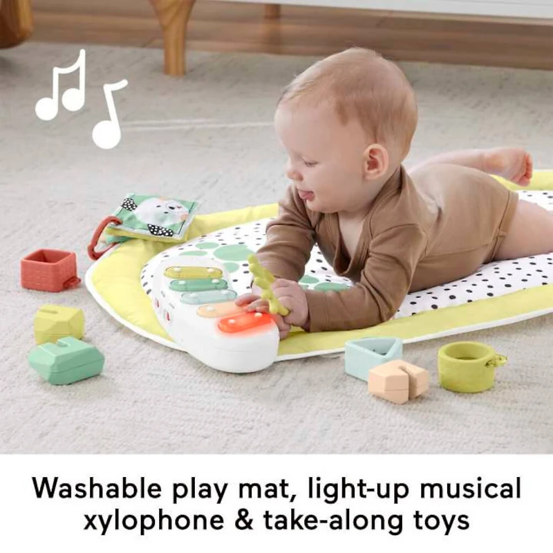 3-In-1 Baby Activity Center with Lights and Sounds