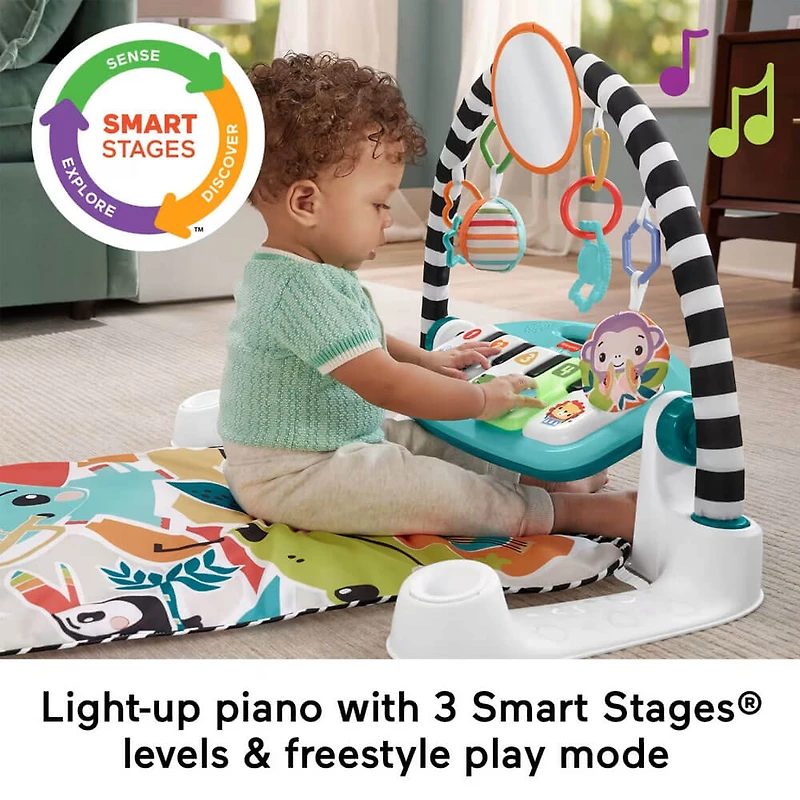 Glow and Grow Kick & Play Piano Gym