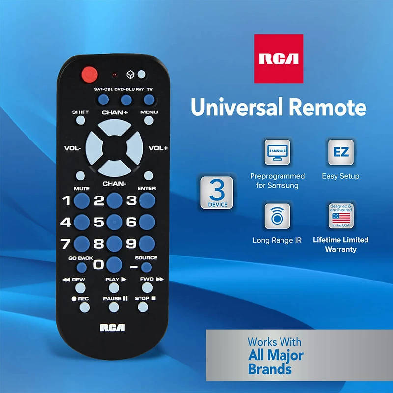 Universal Remote Control with Functions