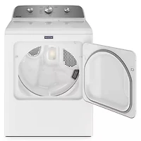 7.0 Cu. Ft. White Top Load Electric Dryer with Wrinkle Prevent