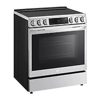 6.5 Cu. Ft. Stainless Slide-In Smart Electric Range with Air Fry