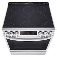 6.5 Cu. Ft. Stainless Slide-In Smart Electric Range with Air Fry