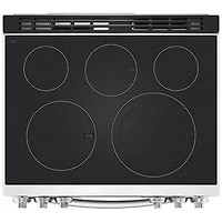 6.5 Cu. Ft. Stainless Slide-In Smart Electric Range with Air Fry