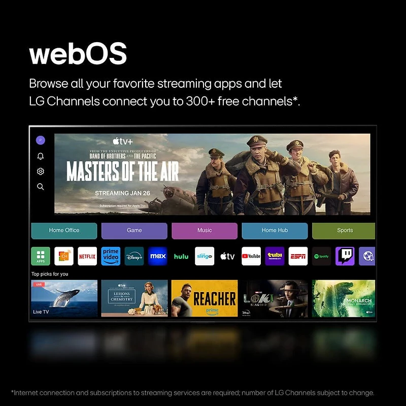 55 inch Class UT70 Series 4K LED UHD Smart TV