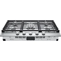 36 inch 5 Burner Stainless Drop-In Gas Cooktop