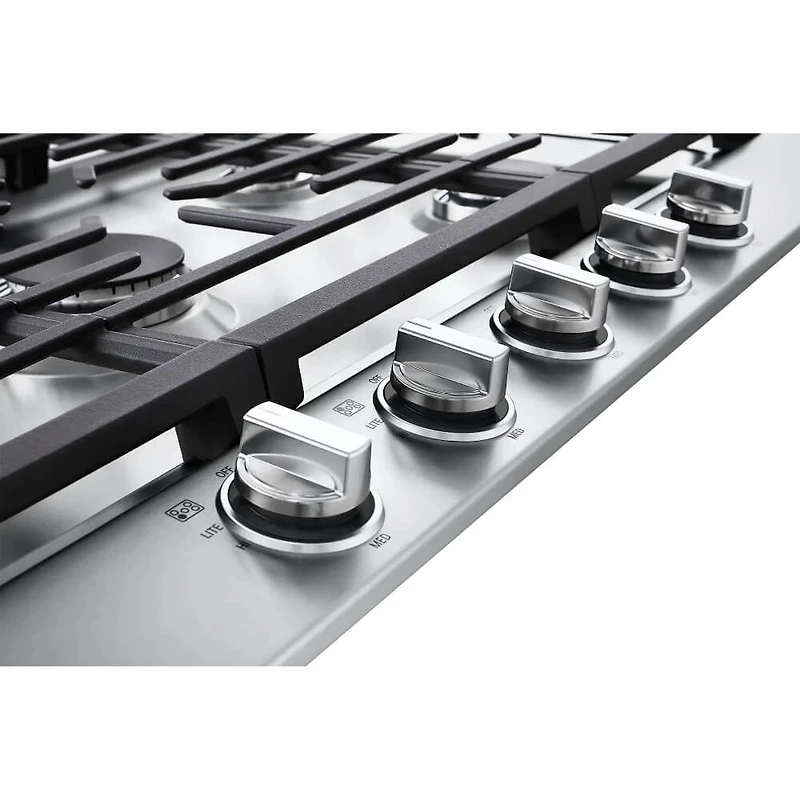 36 inch 5 Burner Stainless Drop-In Gas Cooktop