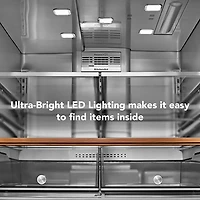 26.2 Cu. Ft. Stainless 4-Door French Door Refrigerator