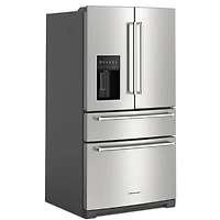 26.2 Cu. Ft. Stainless 4-Door French Door Refrigerator