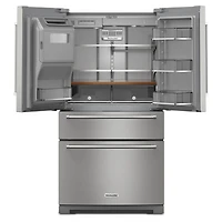 26.2 Cu. Ft. Stainless 4-Door French Door Refrigerator