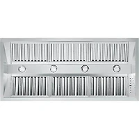 46 inch Stainless Ducted Island Mount Range Hood Insert