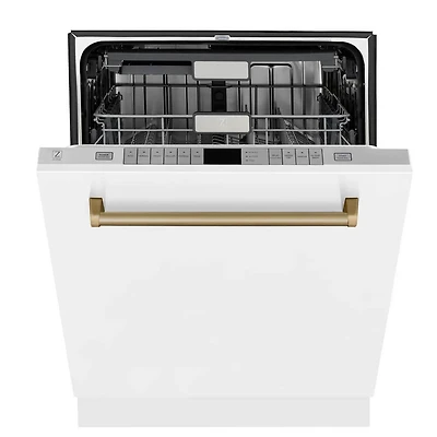 45 dBA White Matte Top Control Dishwasher