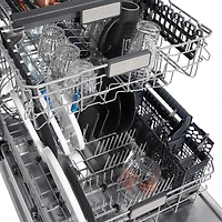 45 dBA White Matte Top Control Dishwasher