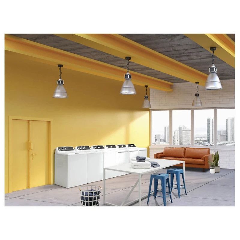 7.4 Cu. Ft. White Front Load Electric Dryer