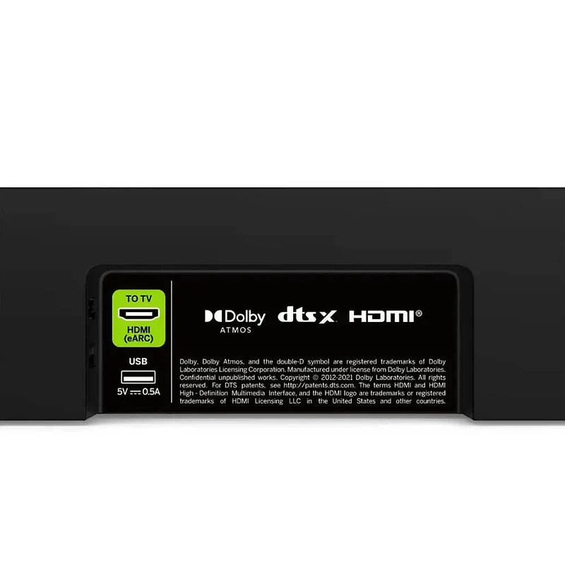 5.1 Channel Soundbar with Wireless Subwoofer and Speakers