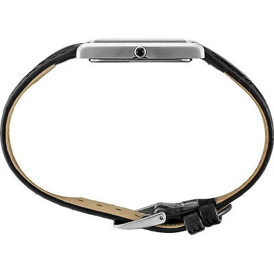 Essentials Collection Quartz Watch - Black/White