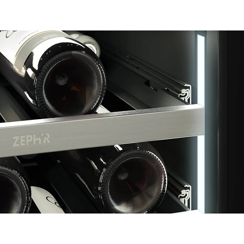 27 Bottle Stainless Built-In Single Zone Wine Cooler
