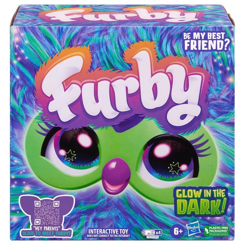 Furby Glow in the Dark Galaxy Edition Interactive Toy