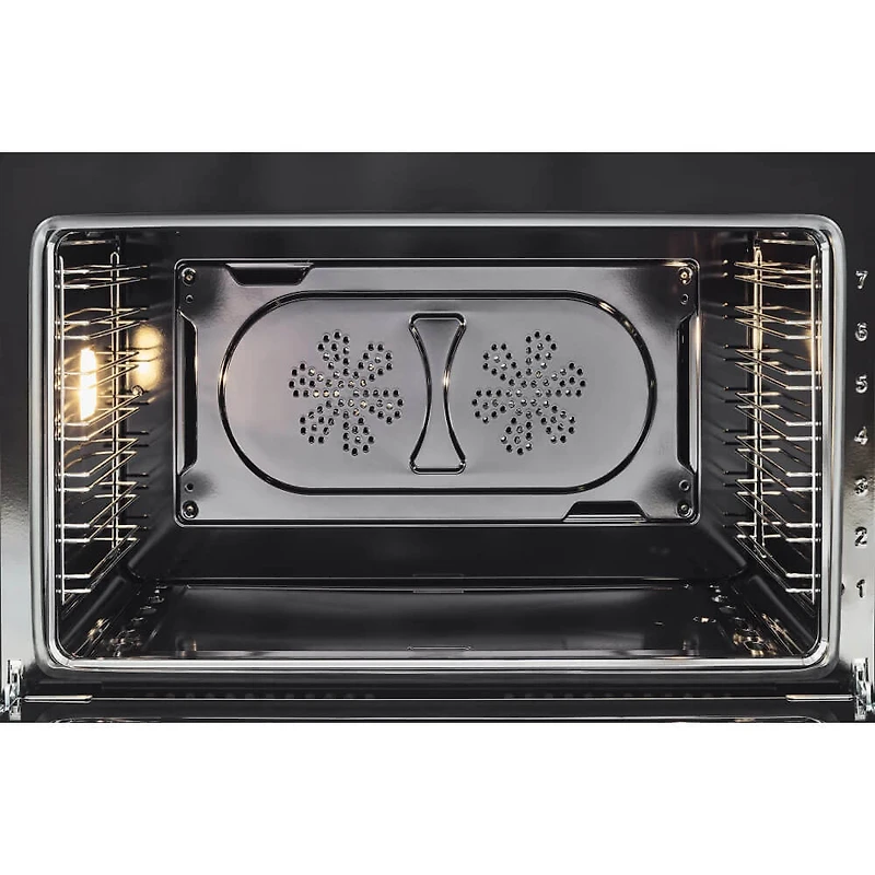 4.6 Cu. Ft. Stainless Freestanding Smooth Top Electric Range