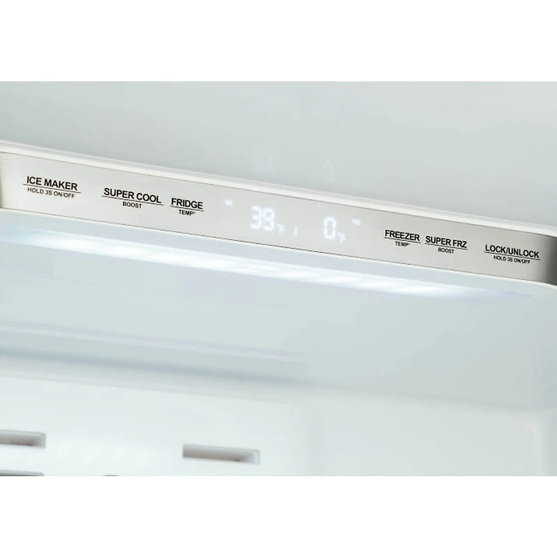 22 Cu. Ft. Stainless 4-Door French Door Counter-Depth Refrigerator