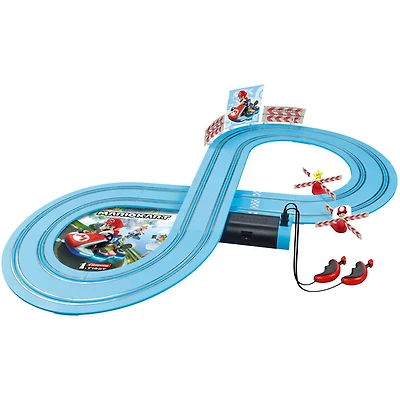 Mario Kart Mario vs. Peach First Beginner Slot Car Racing Set