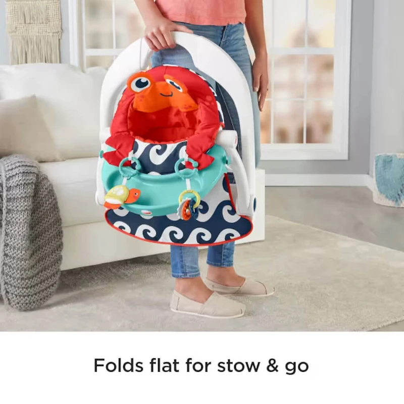 Sit-Me-Up Floor Seat with Tray