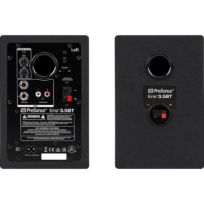 Eris 3.5BT 2nd Gen Studio Monitors - Black