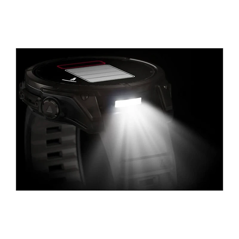 Fenix 8 AMOLED 47mm Smart Watch - Carbon Gray and Black / Pebble Gray