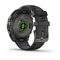 Fenix 8 AMOLED 47mm Smart Watch - Carbon Gray and Black / Pebble Gray
