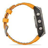 Fenix 8 AMOLED 47mm Smart Watch - Titanium and Spark Orange / Graphite