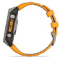 Fenix 8 AMOLED 47mm Smart Watch - Titanium and Spark Orange / Graphite