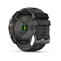Fenix 8 AMOLED 51mm Smart Watch - Carbon Gray and Black / Pebble Gray