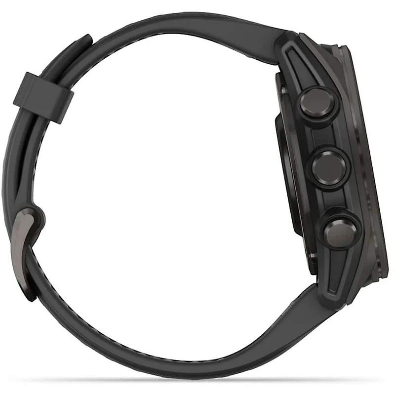 Fenix 8 AMOLED 43mm Smart Watch - Carbon Gray and Black / Pebble Gray