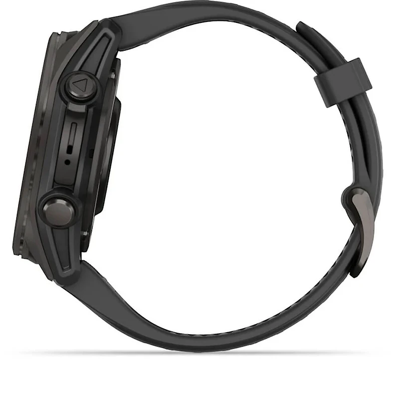 Fenix 8 AMOLED 43mm Smart Watch - Carbon Gray and Black / Pebble Gray