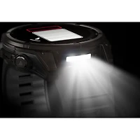 Fenix 8 Solar 51mm Smart Watch - Carbon Gray and Black / Pebble Gray