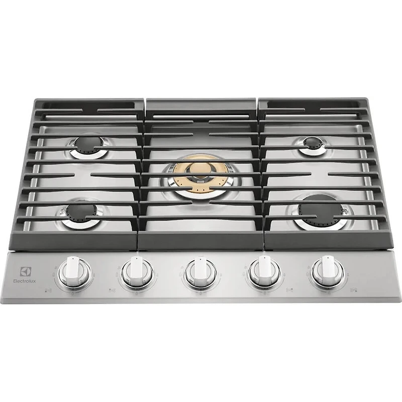 30 inch Stainless 5-Burner Gas Cooktop